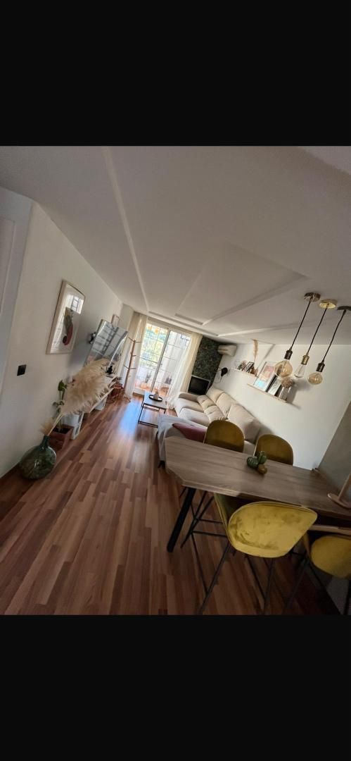 Living room of Attic to rent in Mijas  with Air Conditioner, Heating and Parquet flooring