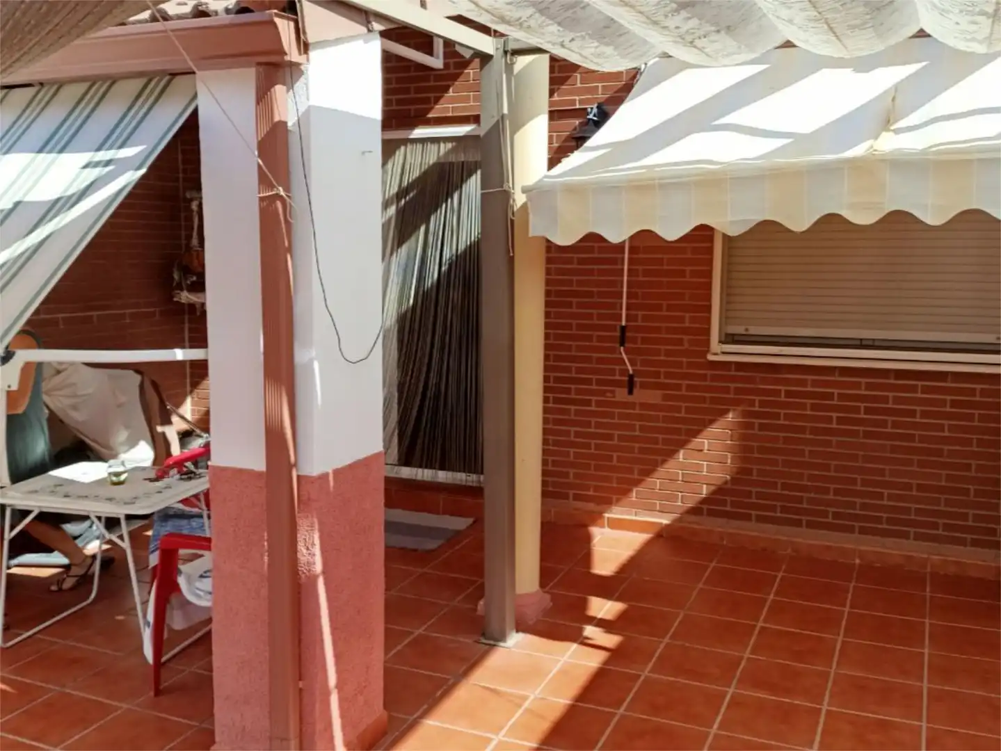 Wohnung zum Verkauf in San Benito - Soledad - Hispanidad Terrasse von Wohnung zum Verkauf in Ciempozuelos mit Klimaanlage