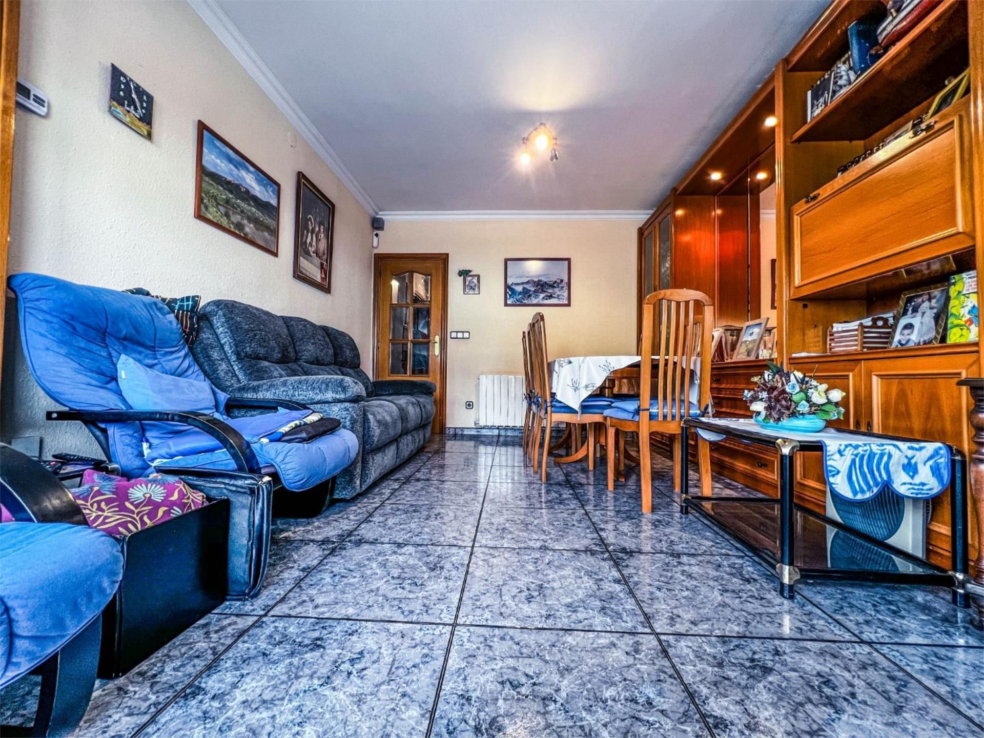 Living room of Flat for sale in Vilanova i la Geltrú  with Heating, Terrace and Storage room