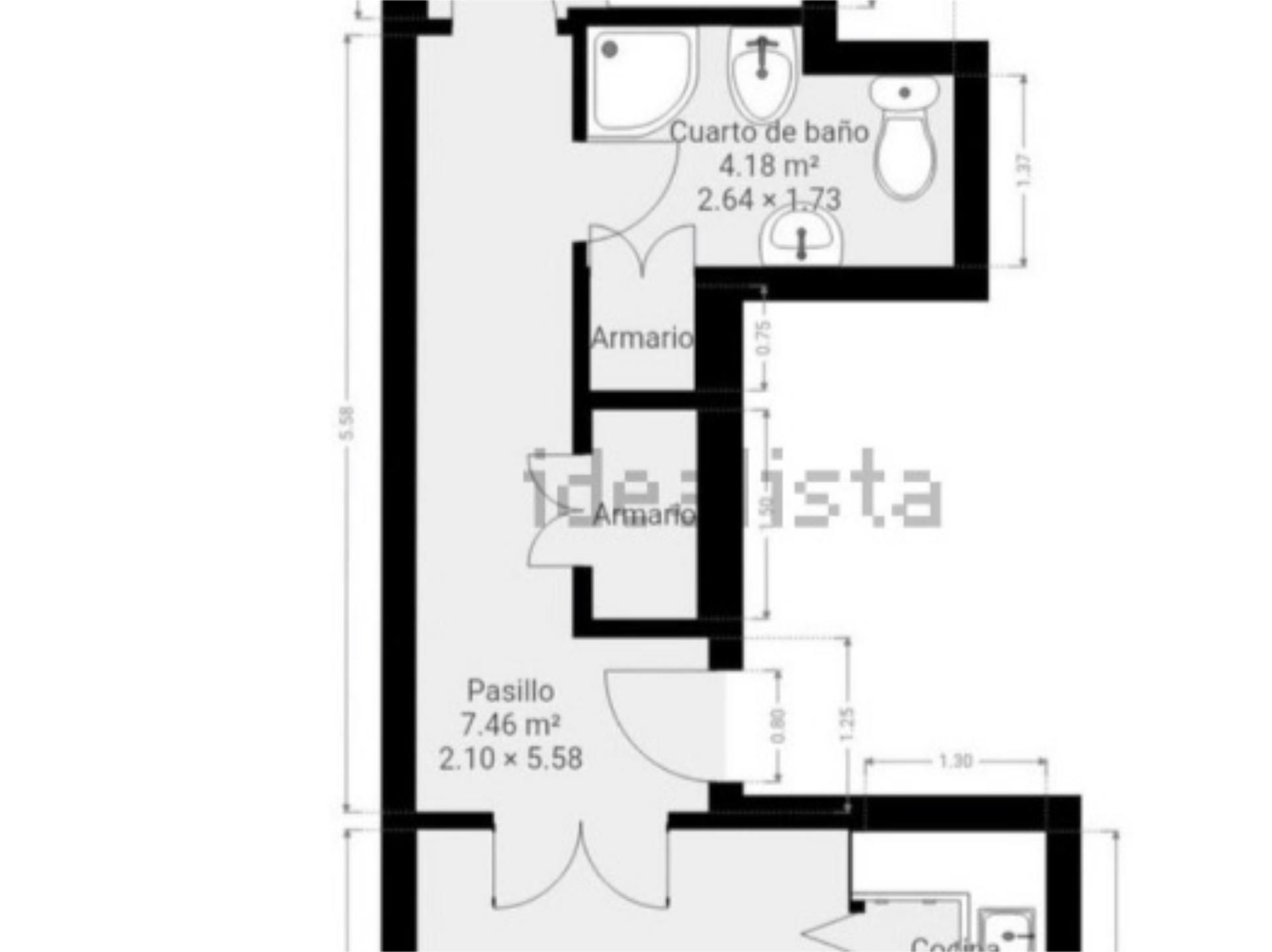 Flat to rent in  Zaragoza Capital  with Air Conditioner, Heating and Storage room