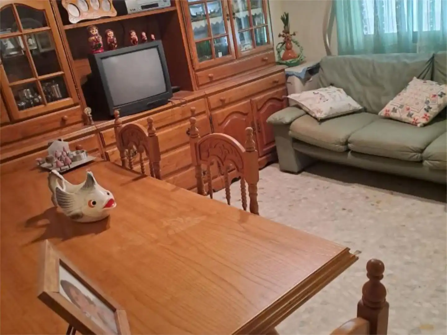 Piso en venta en Calle María Isabel de la Torre, 5, Navalcán Sala de estar de Piso en venta en Navalcán con Calefacción, Jardín privado y Terraza