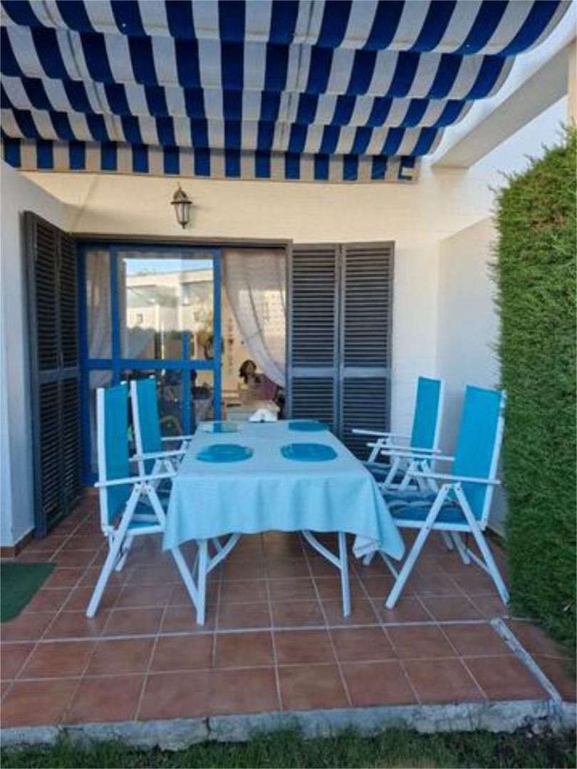 Terraza de Casa o chalet de alquiler en Rota con Calefacción, Jardín privado y Piscina