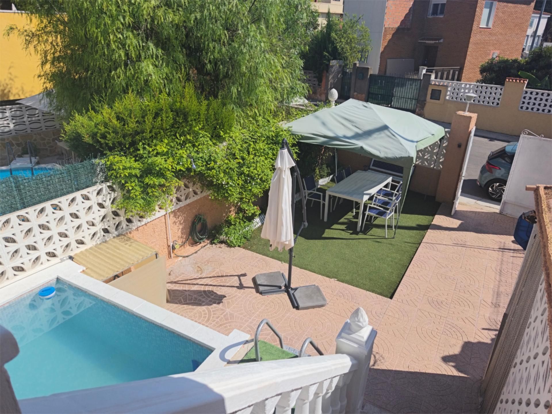 Jardín de Casa o chalet en venta en Torrent con Aire acondicionado, Calefacción y Jardín privado