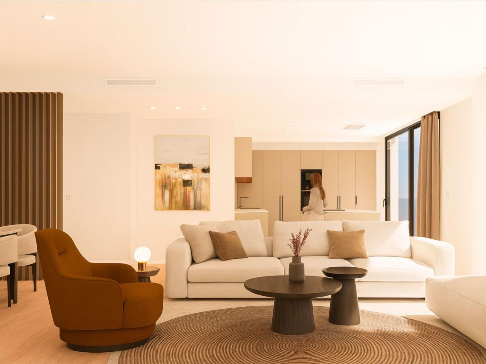 Living room of Flat to rent in  Murcia Capital  with Air Conditioner, Heating and Private garden