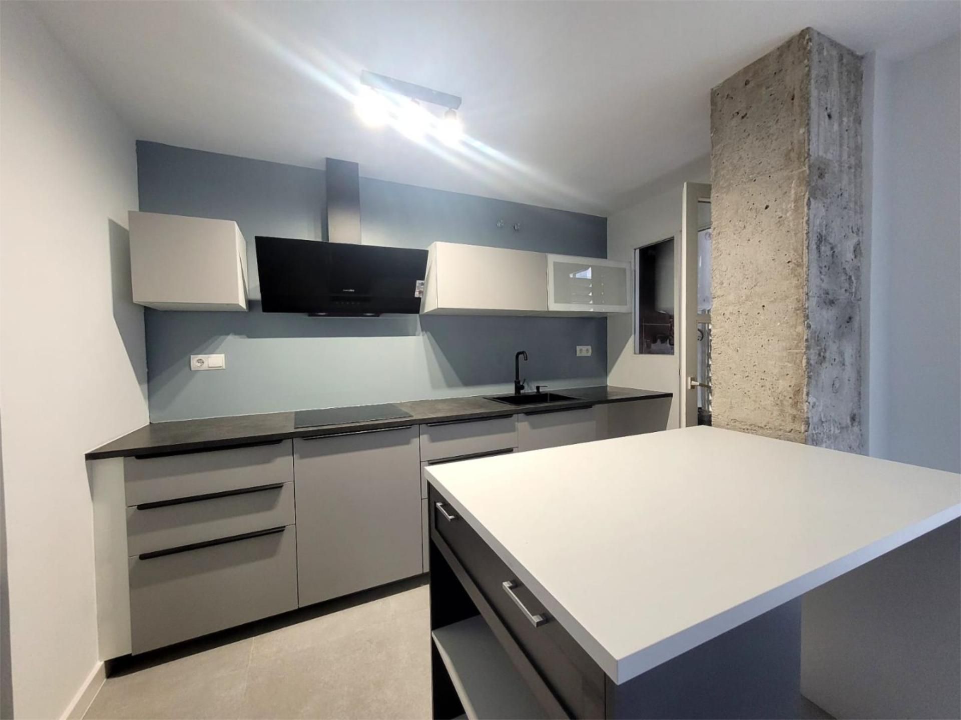 Kitchen of Flat for sale in Terrassa  with Air Conditioner and Balcony