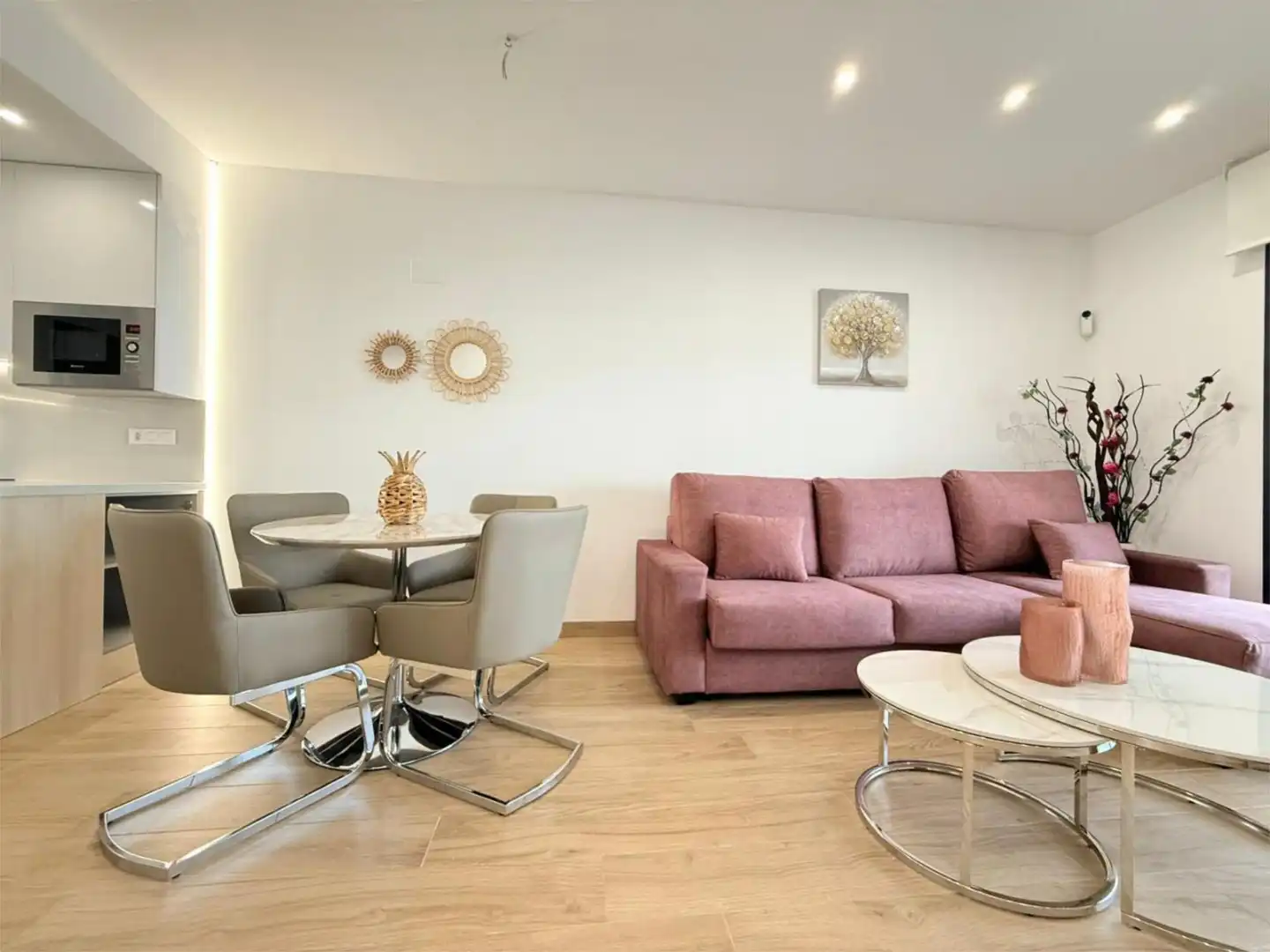 Apartments for rent in Calle Calpe, 8, Los Balcones - Los Altos Living room of Apartments for rent in Torrevieja with Air Conditioner, Heating and Terrace