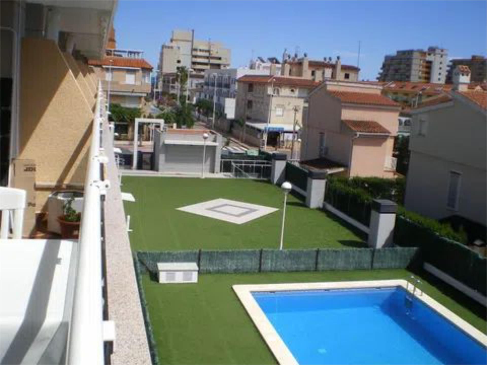 Swimming pool of Flat for sale in Oropesa del Mar / Orpesa  with Air Conditioner, Private garden and Terrace