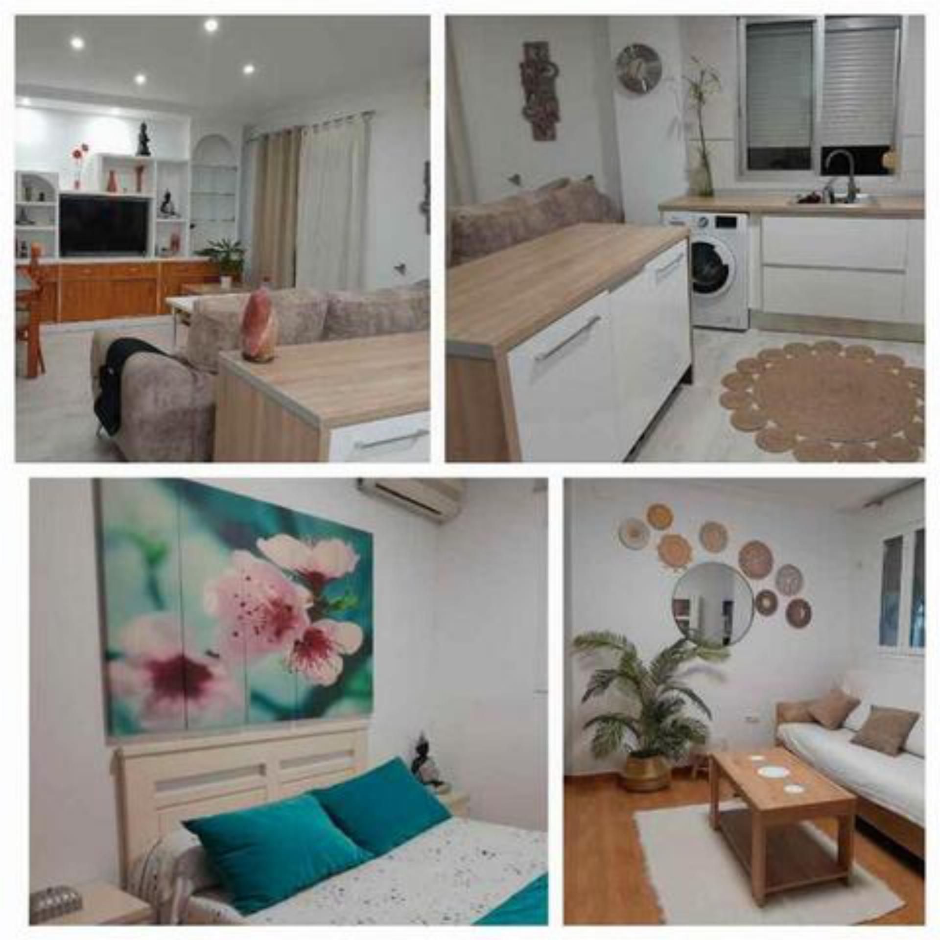 Living room of Flat for sale in  Sevilla Capital  with Terrace and Furnished
