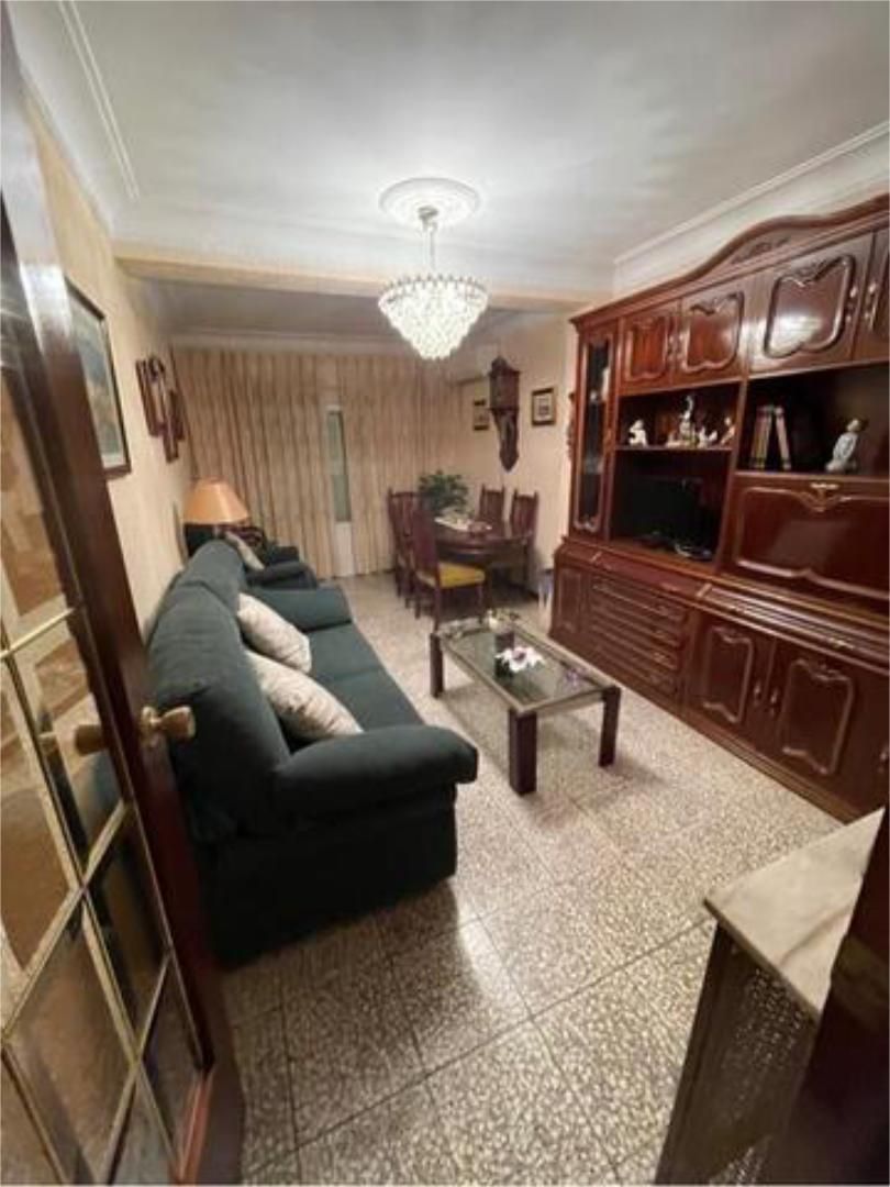Sala de estar de Piso de alquiler en  Zaragoza Capital con Calefacción, Terraza y Trastero