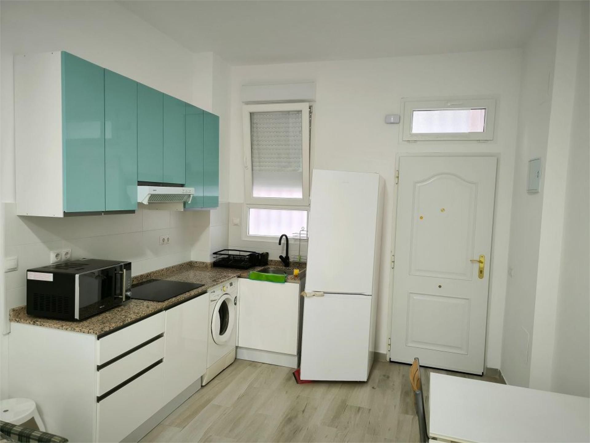 Kitchen of Apartment to rent in  Madrid Capital  with Air Conditioner