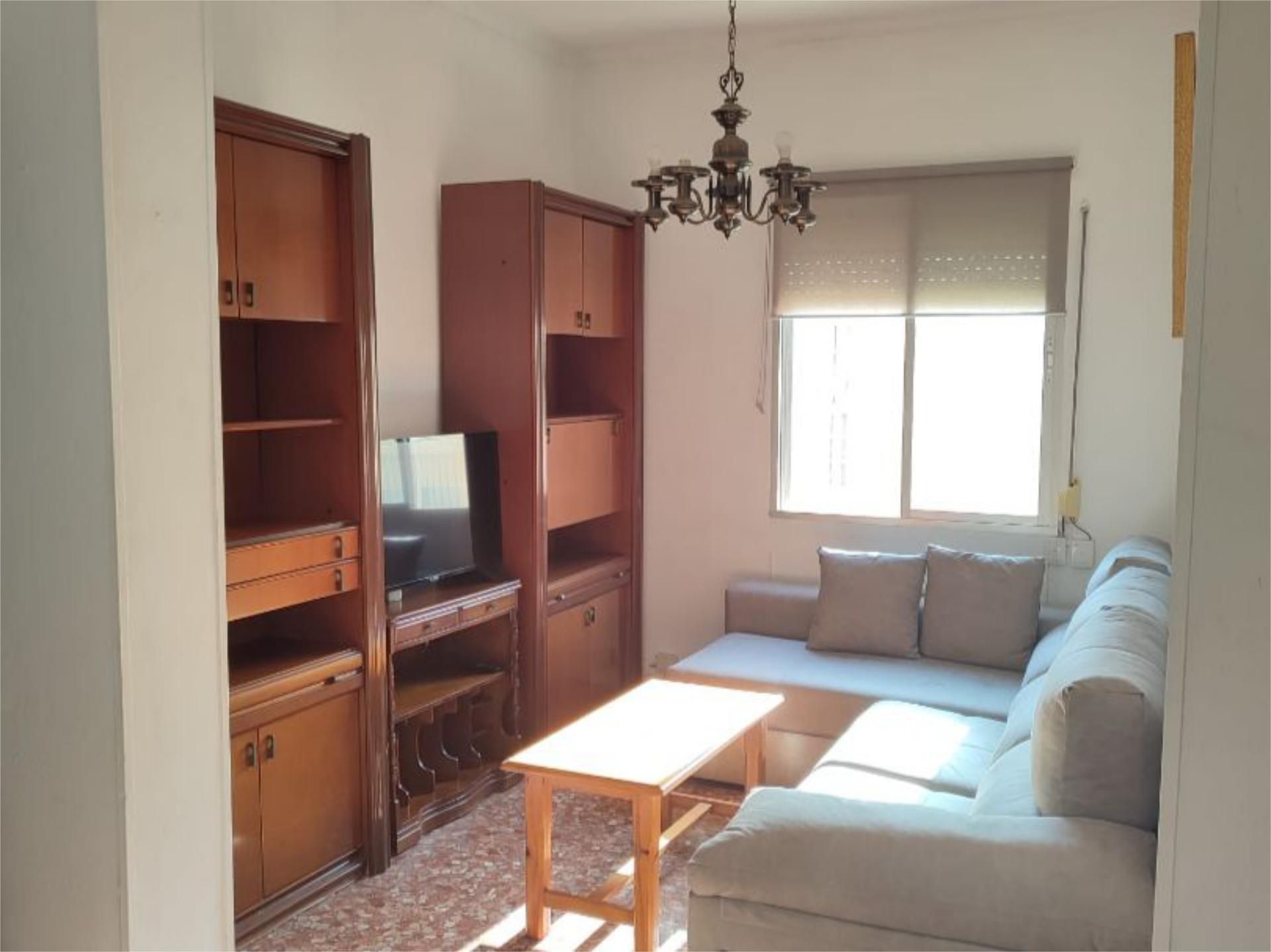 Sala de estar de Piso de alquiler en Málaga Capital con Aire acondicionado, Calefacción y Amueblado