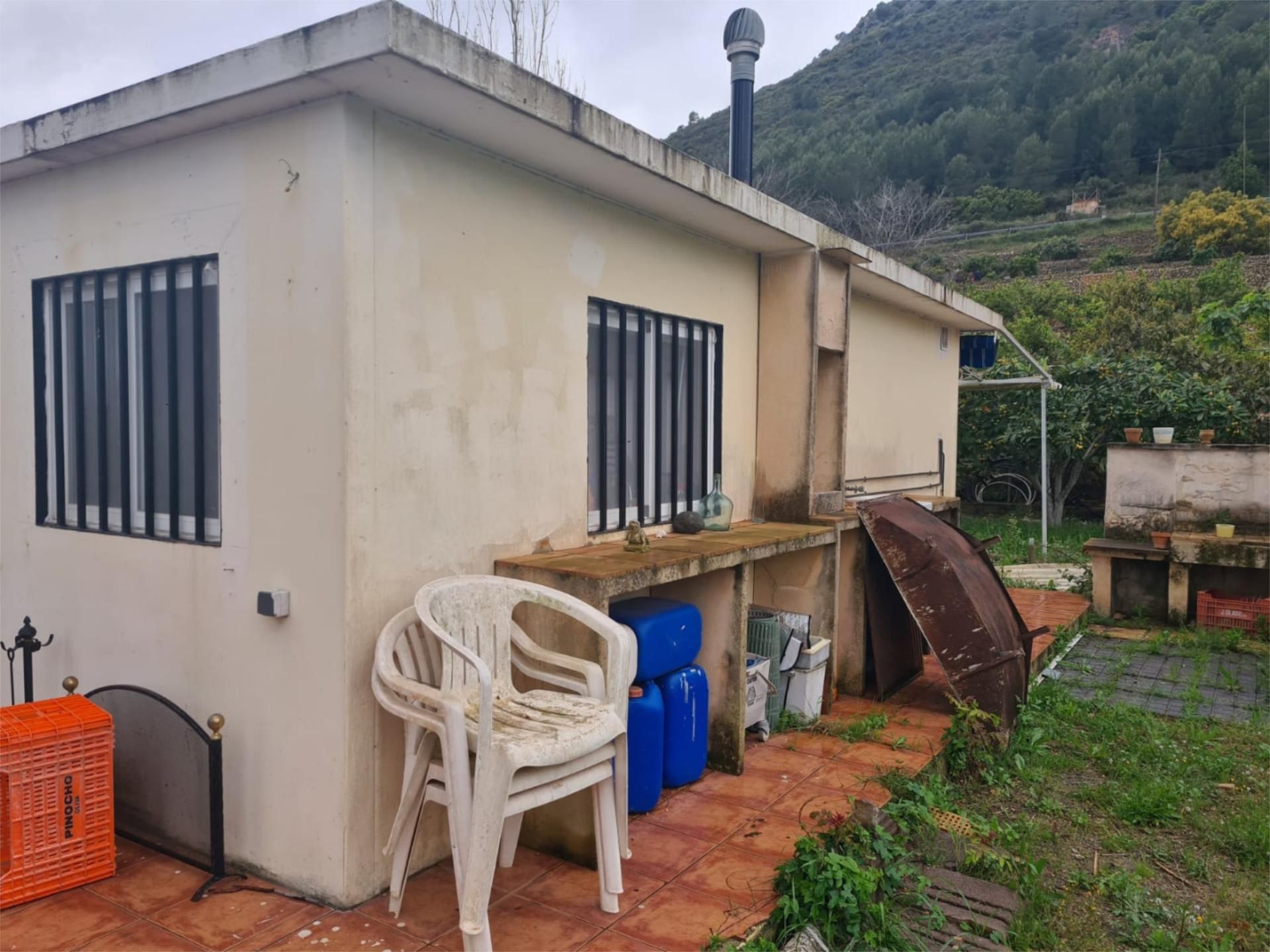 Vista exterior de Planta baja en venta en Sagra con Calefacción, Jardín privado y Terraza