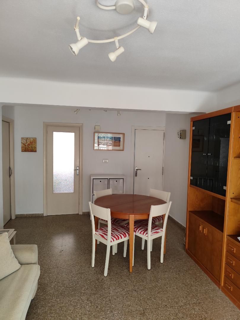 Comedor de Piso de alquiler en La Pobla de Farnals con Aire acondicionado, Piscina y Balcón