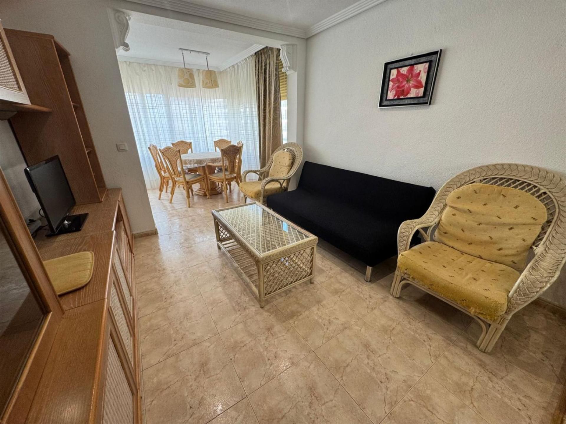 Living room of Flat for sale in Benidorm  with Private garden, Terrace and Swimming Pool