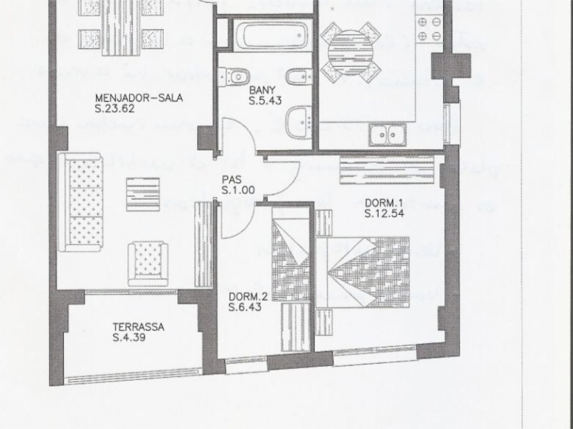 Piso en venta en Valls con Calefacción, Parquet y Terraza