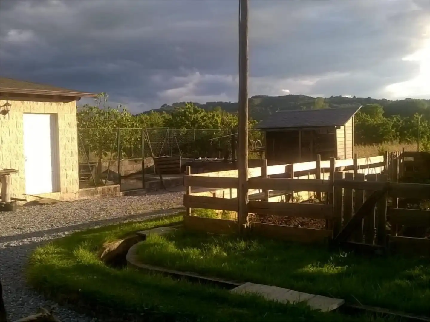Wohnung zum Verkauf in Avenida Santos Cascallana, 1, Cacabelos Garten von Wohnung zum Verkauf in Cacabelos mit Heizung, Privatgarten und Parkett