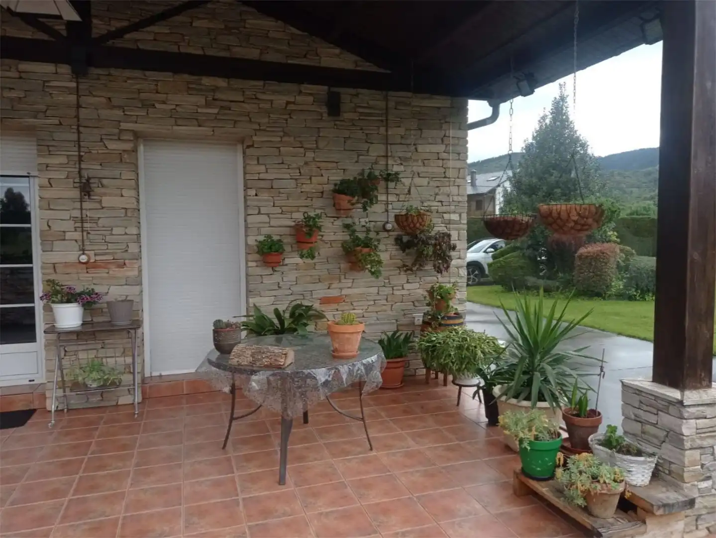 Wohnung zum Verkauf in Avenida Santos Cascallana, 1, Cacabelos Terrasse von Wohnung zum Verkauf in Cacabelos mit Heizung, Privatgarten und Parkett