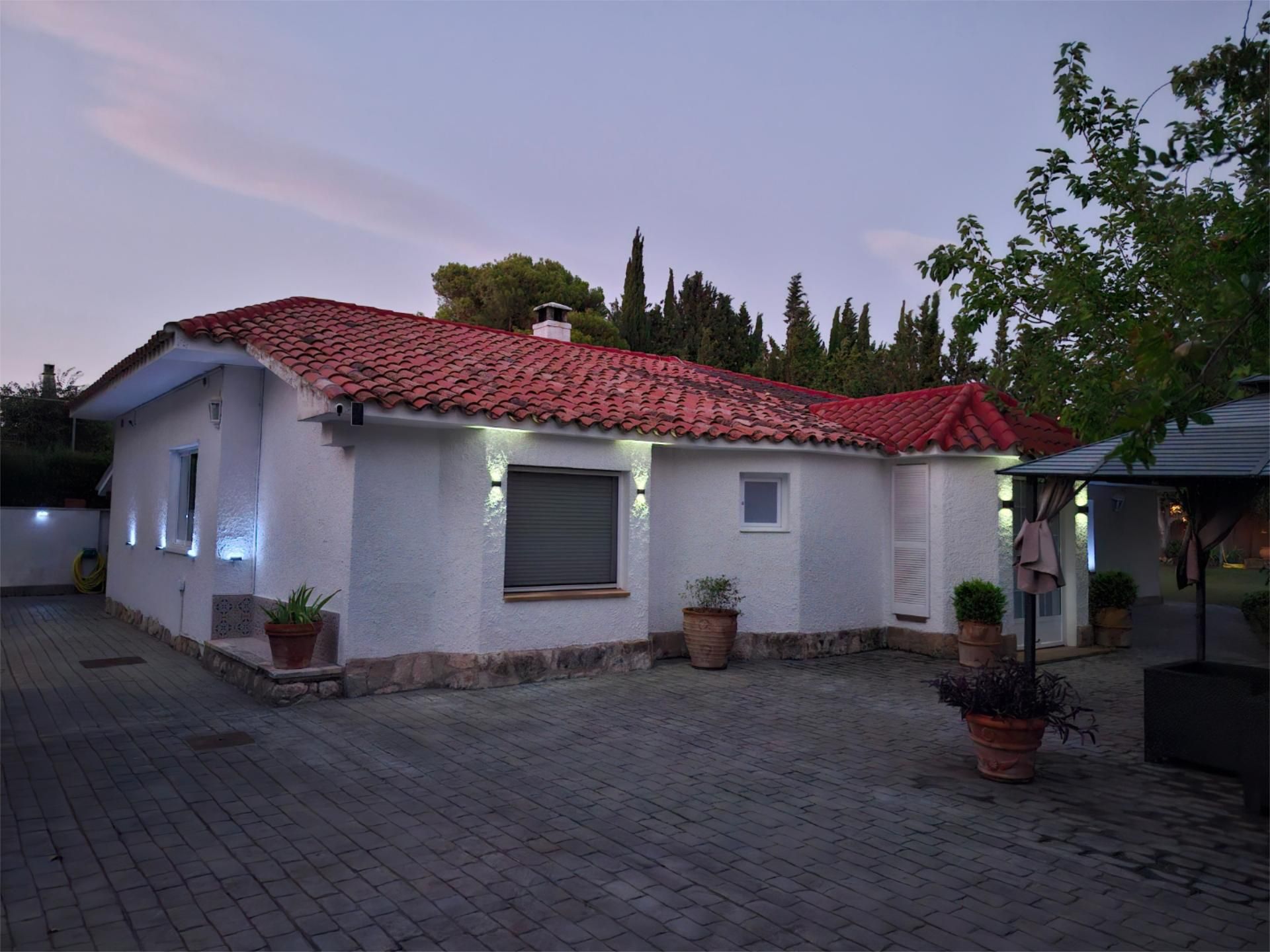 Vista exterior de Casa o xalet en venda en Zuera amb Aire condicionat i Terrassa
