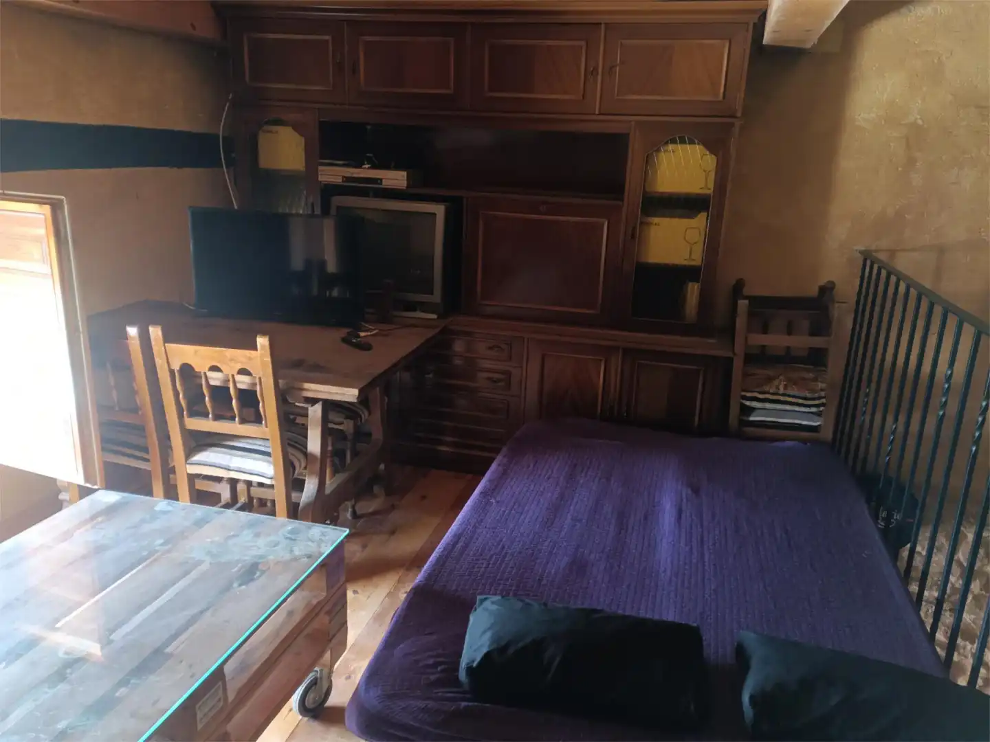Casa adosada de lloguer a Calle Egido, 44, San Martín de Rubiales Dormitori de Casa adosada de lloguer en San Martín de Rubiales amb Calefacció, Moblat i Forn