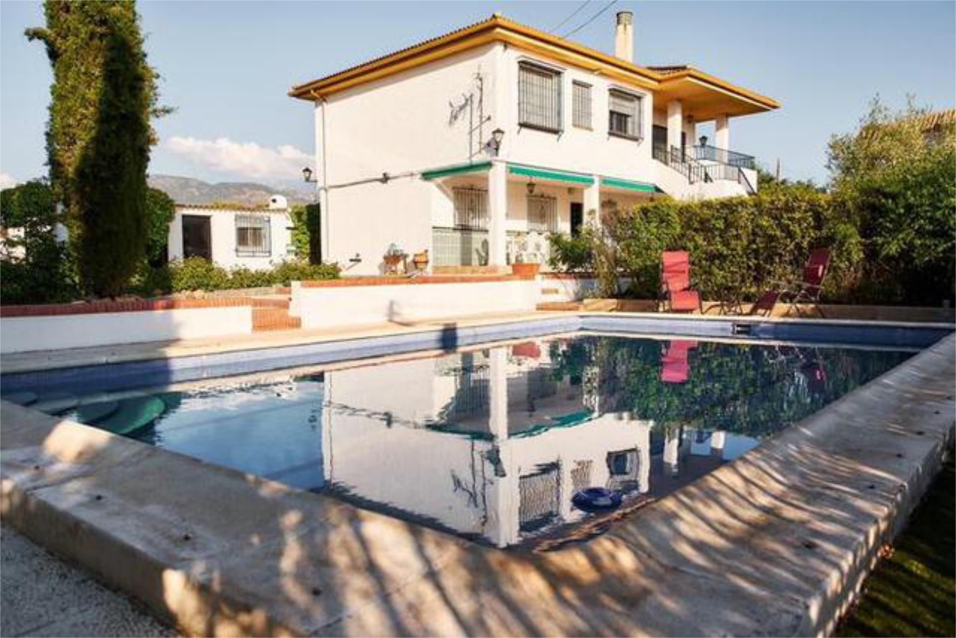 Swimming pool of Single-family semi-detached to rent in Gójar  with Private garden, Terrace and Storage room