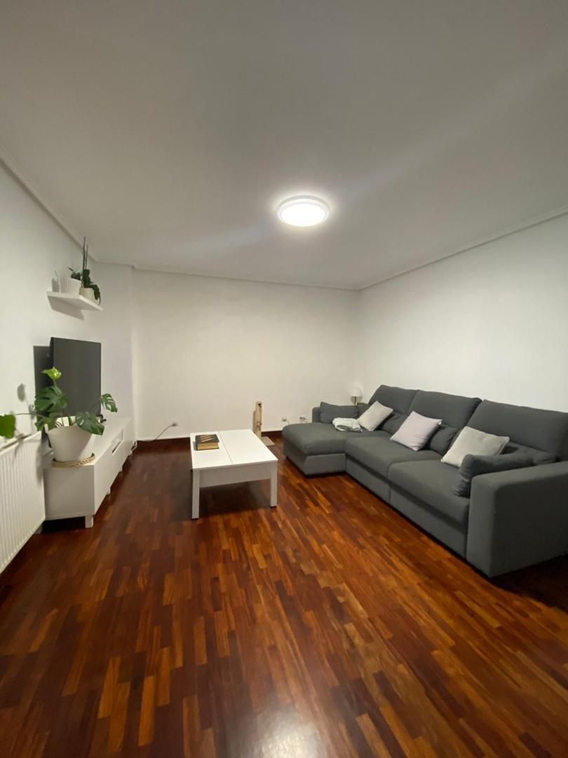 Sala d'estar de Pis de lloguer en Donostia - San Sebastián  amb Calefacció, Parquet i Piscina