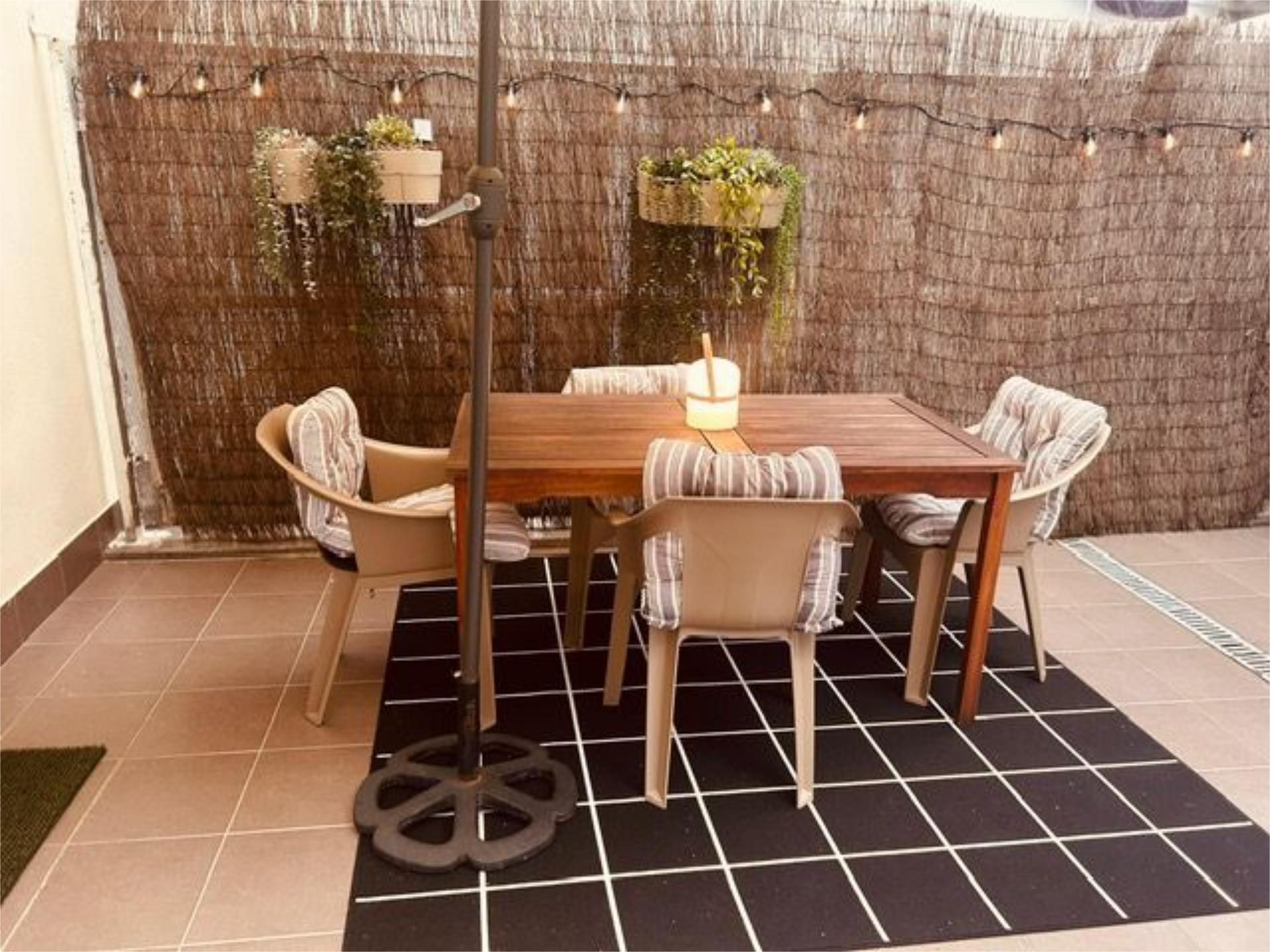 Terrace of Flat to rent in Zarautz  with Parquet flooring, Terrace and Storage room