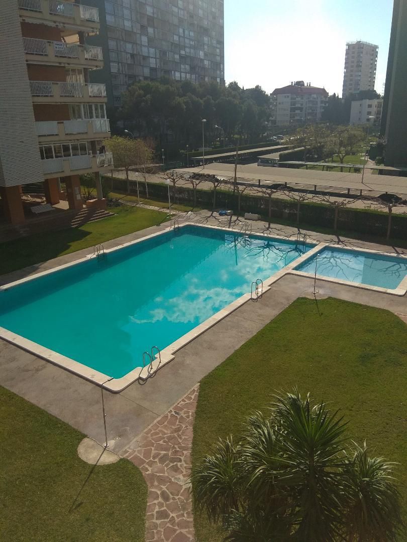 Swimming pool of Flat for sale in Benicasim / Benicàssim  with Air Conditioner, Terrace and Storage room
