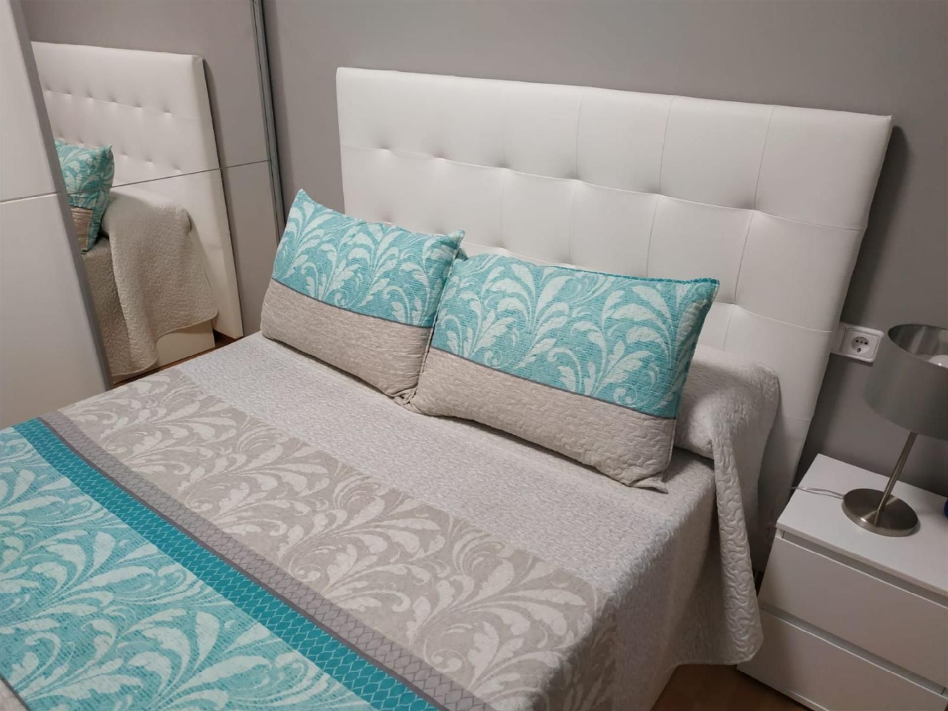 Bedroom of Flat to rent in El Prat de Llobregat  with Parquet flooring, Furnished and Balcony