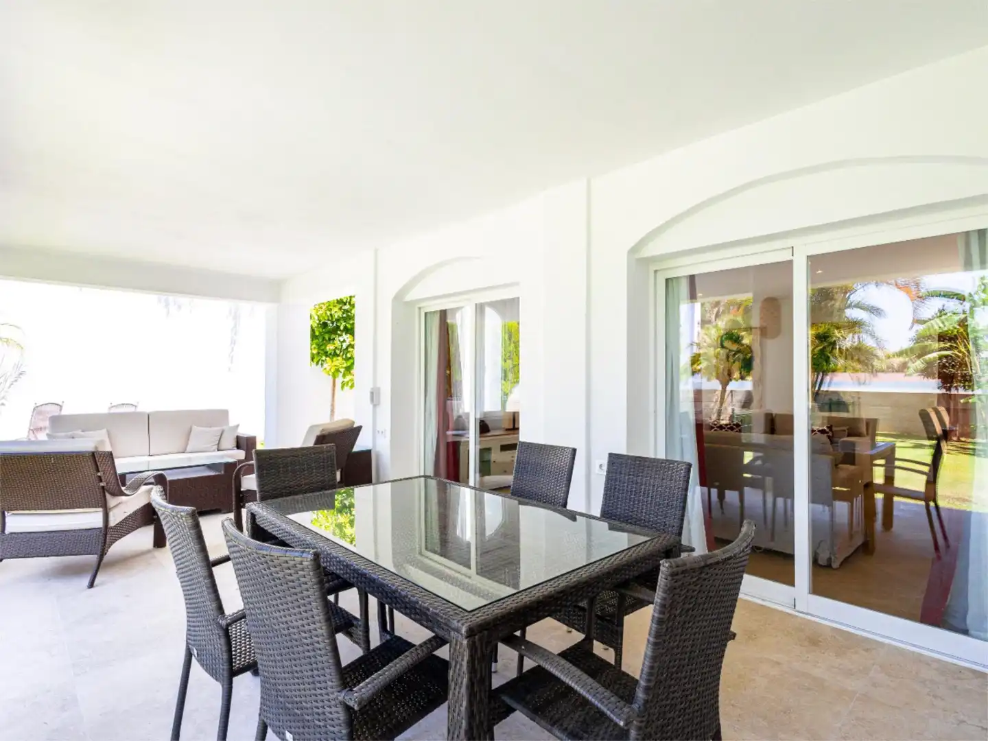 Houses for rent in Calle Calvario, 10, Huerta Belón - Calvario Terrace of Houses for rent in Marbella with Air Conditioner, Heating and Private garden