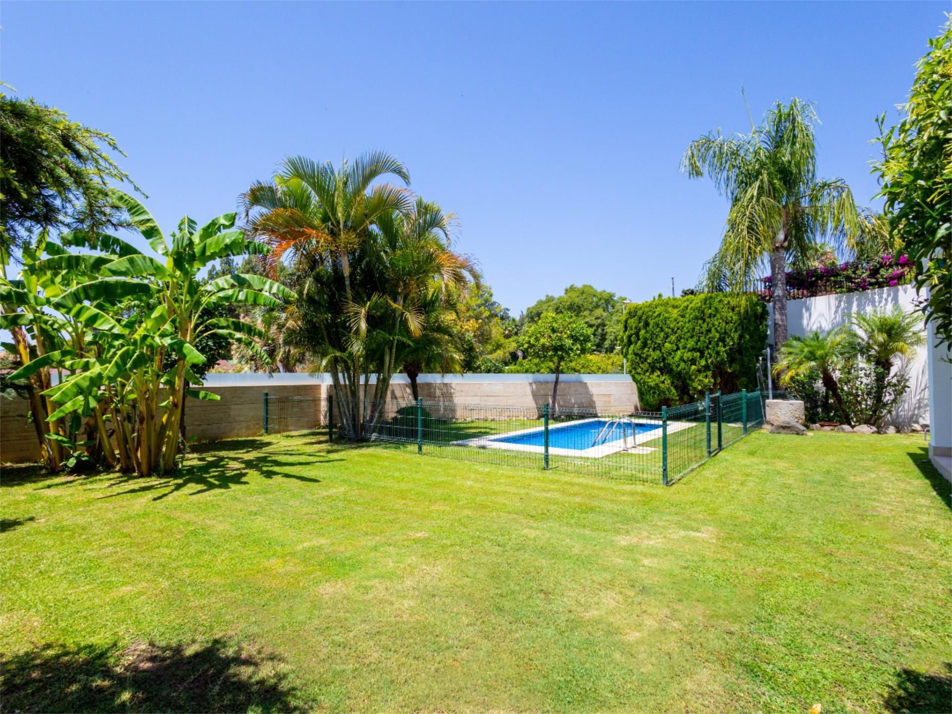 Jardín de Casa o chalet de alquiler en Marbella con Aire acondicionado, Calefacción y Jardín privado