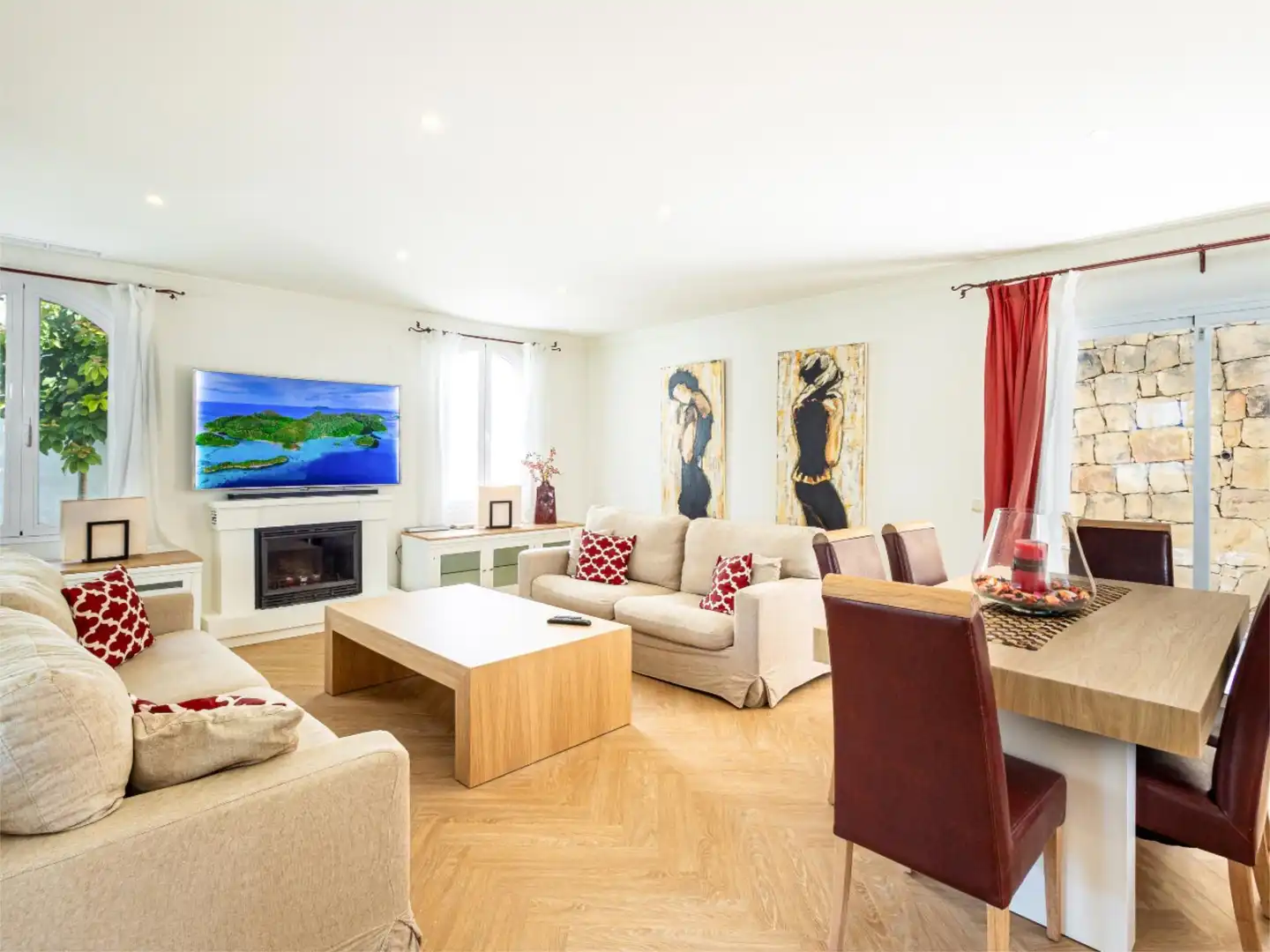 Houses for rent in Calle Calvario, 10, Huerta Belón - Calvario Living room of Houses for rent in Marbella with Air Conditioner, Heating and Private garden