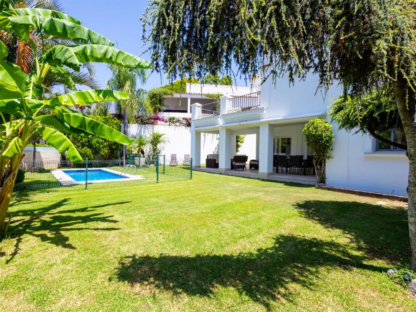 Houses for rent in Calle Calvario, 10, Huerta Belón - Calvario Garden of Houses for rent in Marbella with Air Conditioner, Heating and Private garden