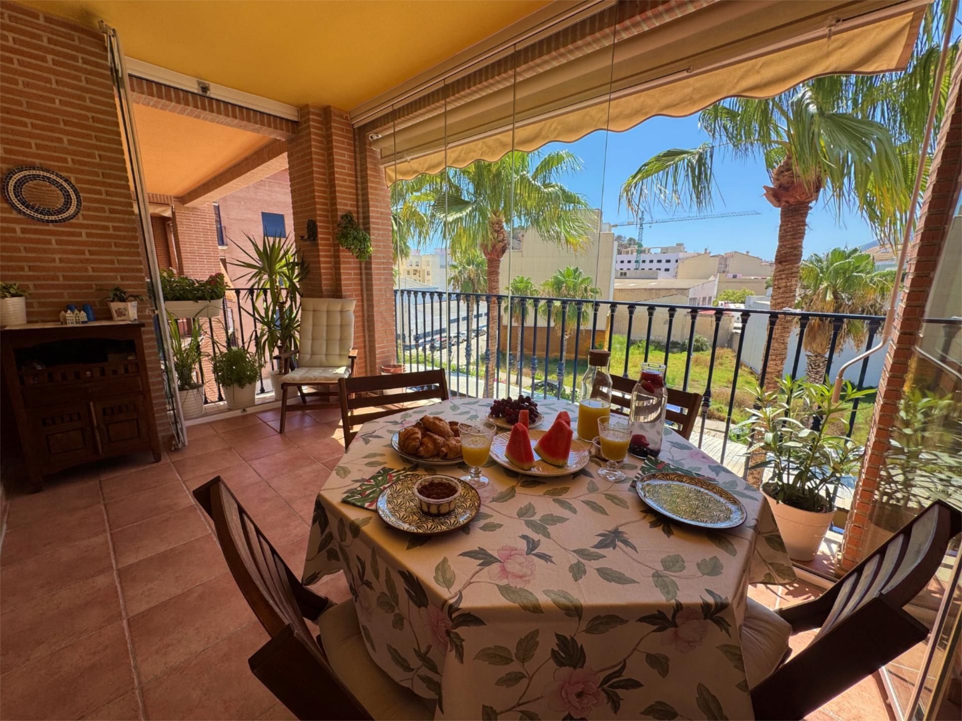 Terrace of Flat for sale in Dénia  with Air Conditioner, Terrace and Swimming Pool