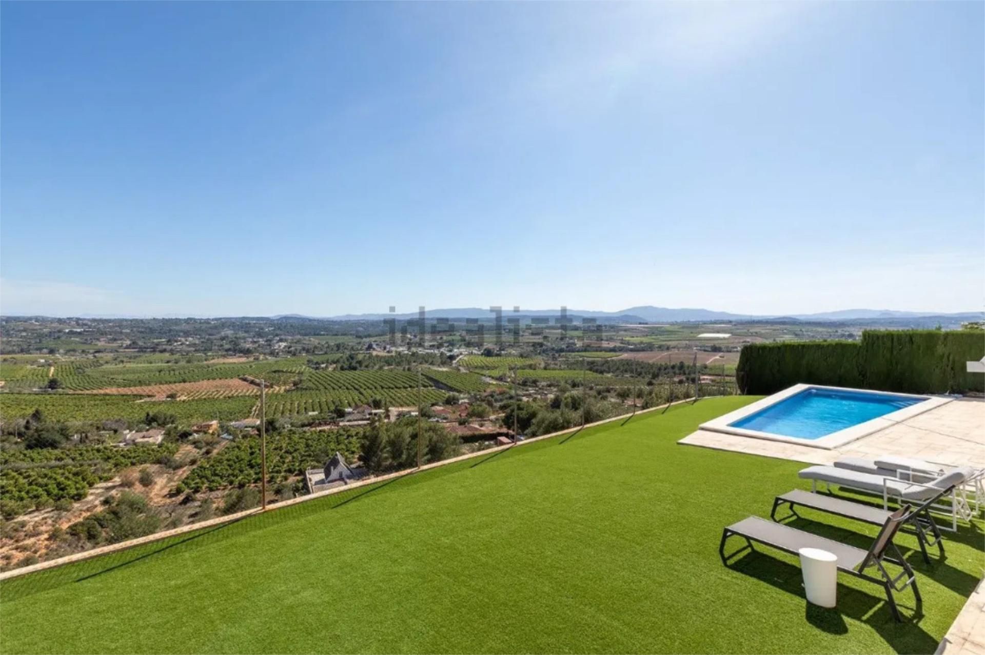 Swimming pool of House or chalet to rent in Torrent  with Air Conditioner, Heating and Private garden