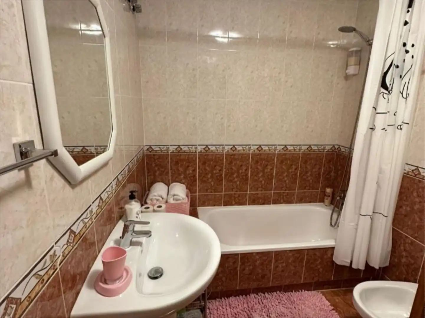 Piso en venta en Calle Acacias, 2, Cabo de Palos Baño de Piso en venta en Cartagena con Aire acondicionado, Calefacción y Jardín privado