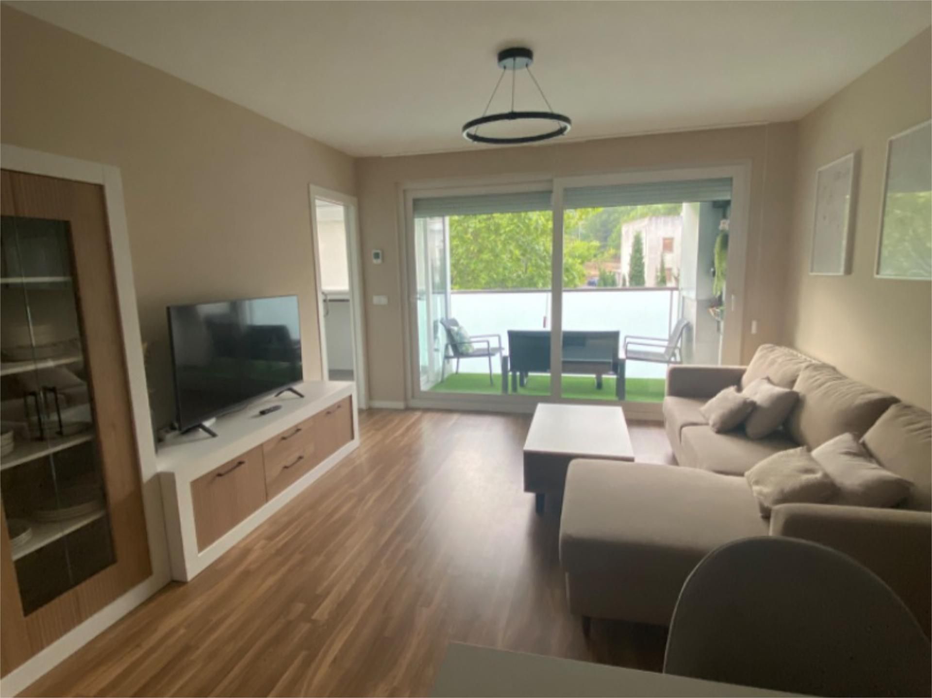 Sala de estar de Piso de alquiler en Alcoy / Alcoi con Calefacción, Parquet y Terraza