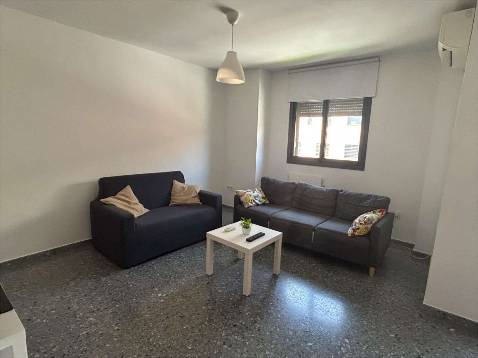 Sala d'estar de Pis de lloguer en Málaga Capital amb Aire condicionat, Calefacció i Terrassa