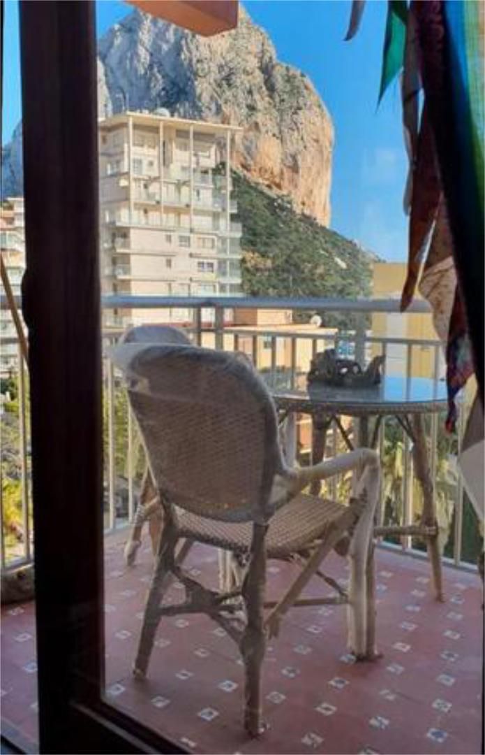 Terrassa de Apartament de lloguer en Calpe / Calp amb Calefacció, Terrassa i Piscina