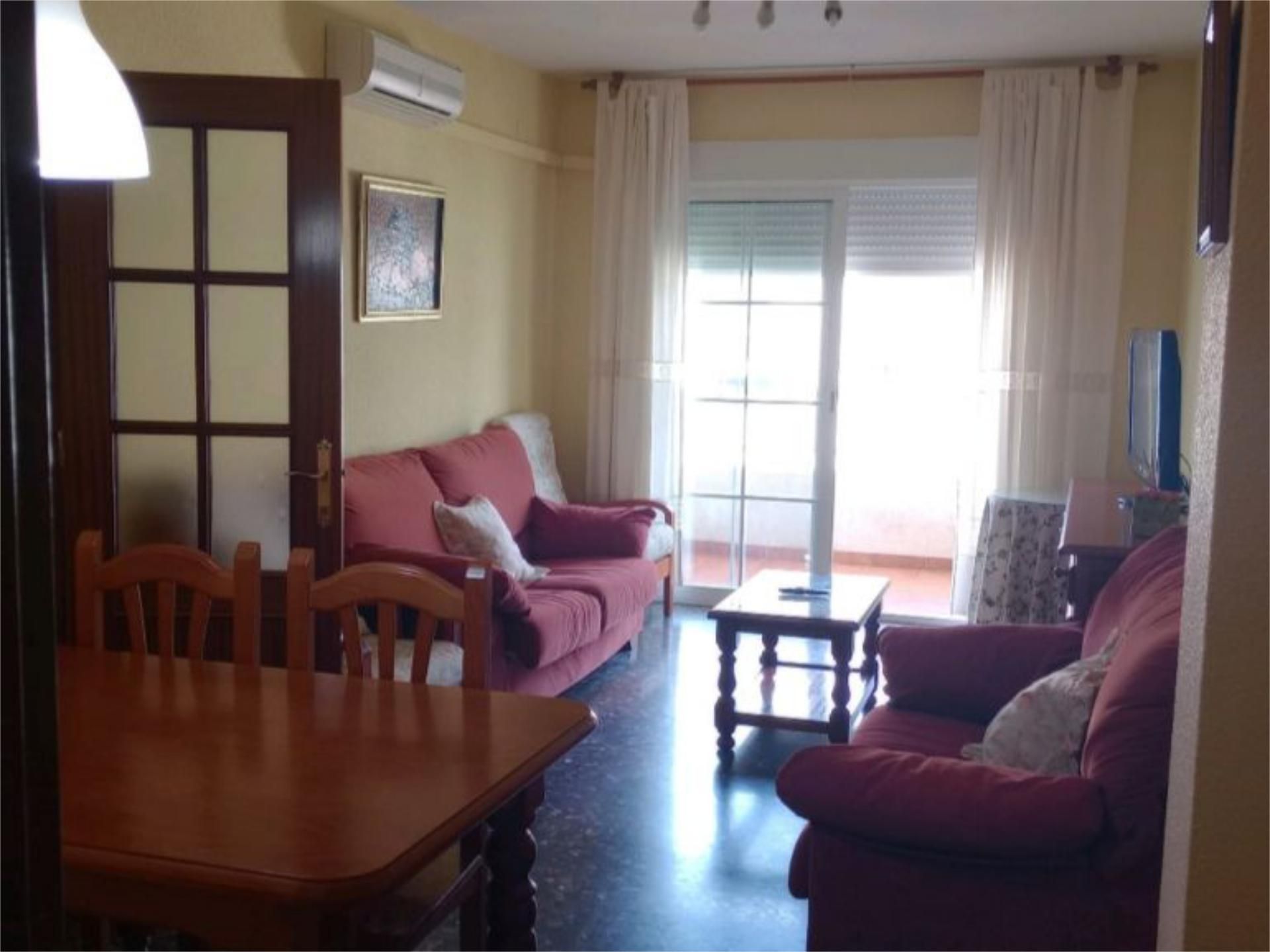 Living room of Flat to rent in Salobreña  with Air Conditioner, Terrace and Furnished