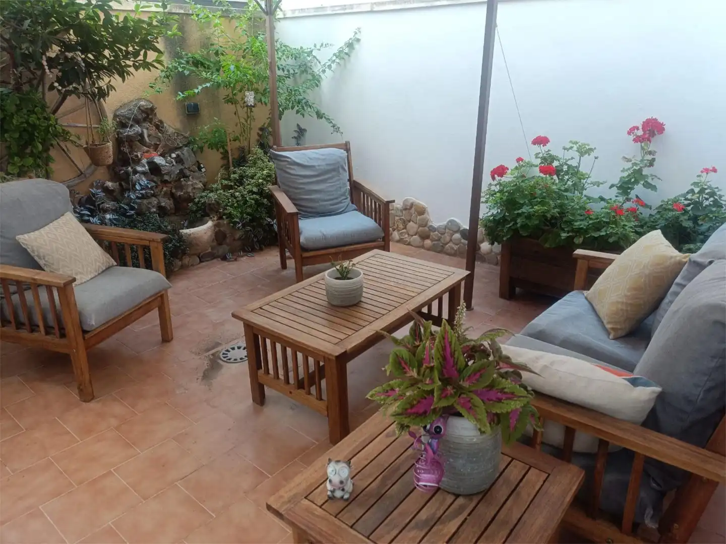 Terraza de Piso en venta en Petrer con Aire acondicionado, Calefacción y Jardín privado