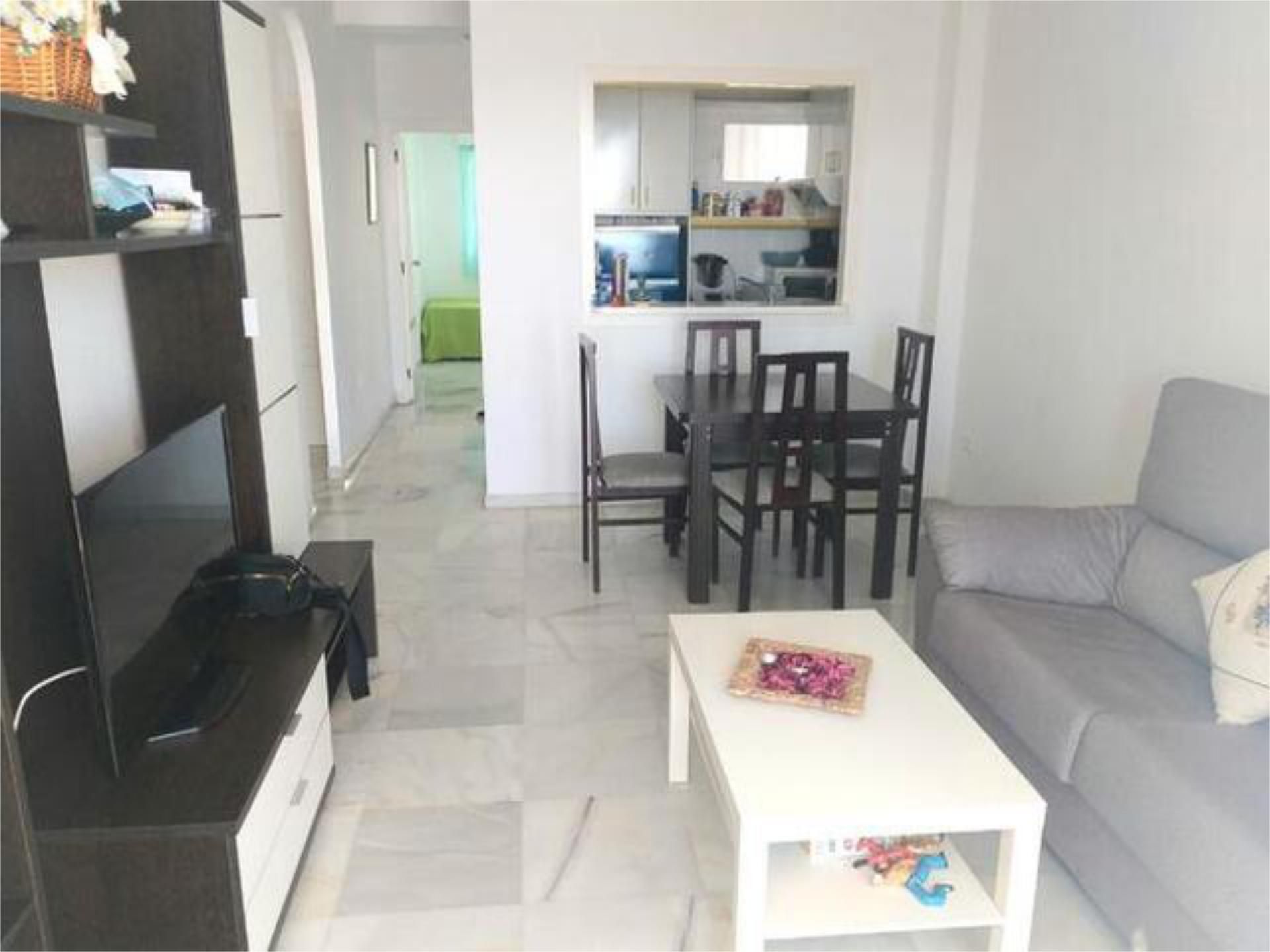 Living room of Flat to rent in Rincón de la Victoria  with Private garden, Terrace and Swimming Pool