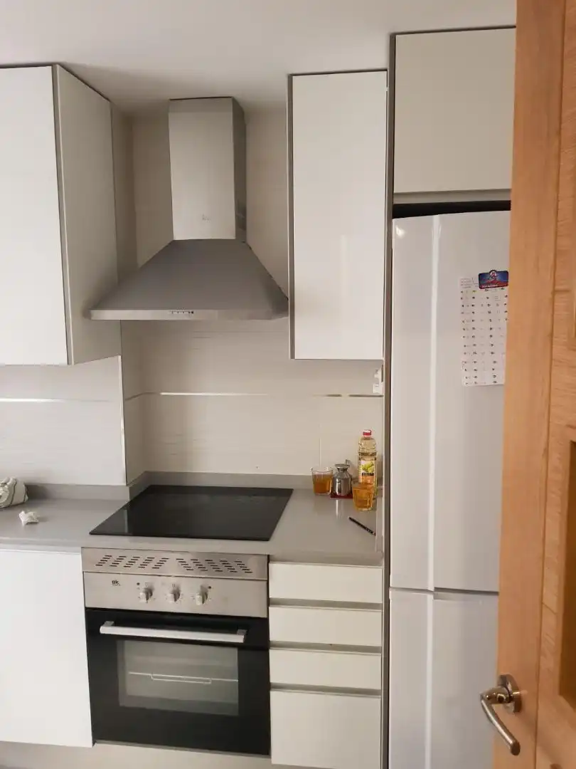 Room in Calle de Jerónima Llorente, 33, Bellas Vistas Kitchen of Flat for share in Madrid with Air Conditioner, Heating and Parquet flooring
