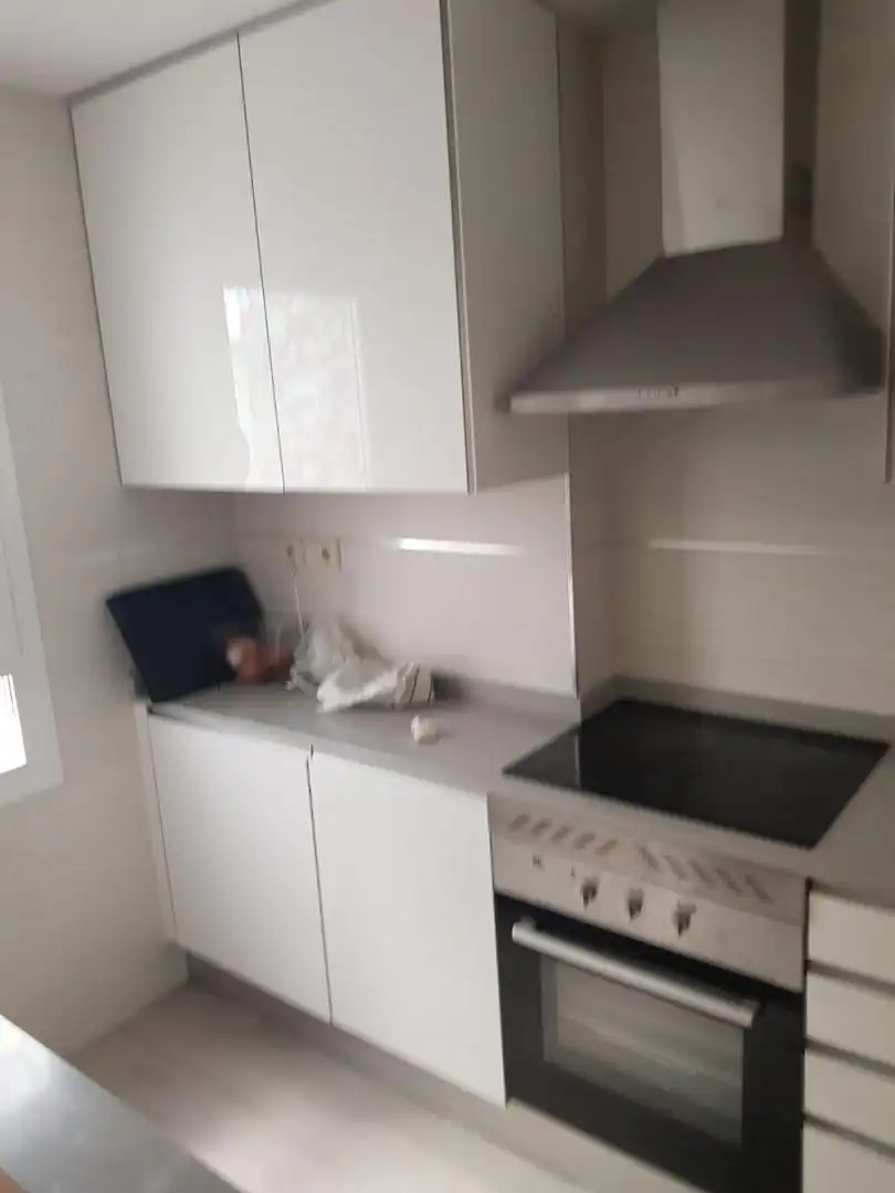 Room in Calle de Jerónima Llorente, 33, Bellas Vistas Kitchen of Flat for share in Madrid with Air Conditioner, Heating and Parquet flooring