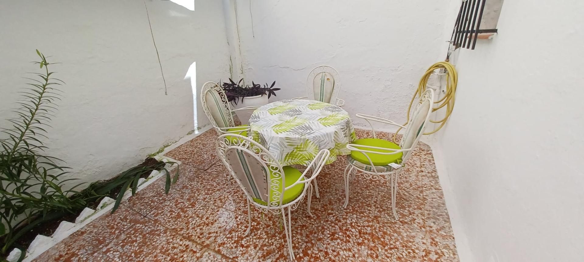 Terrassa de Planta baixa per a compartir en Málaga Capital amb Moblat, Forn i Rentadora