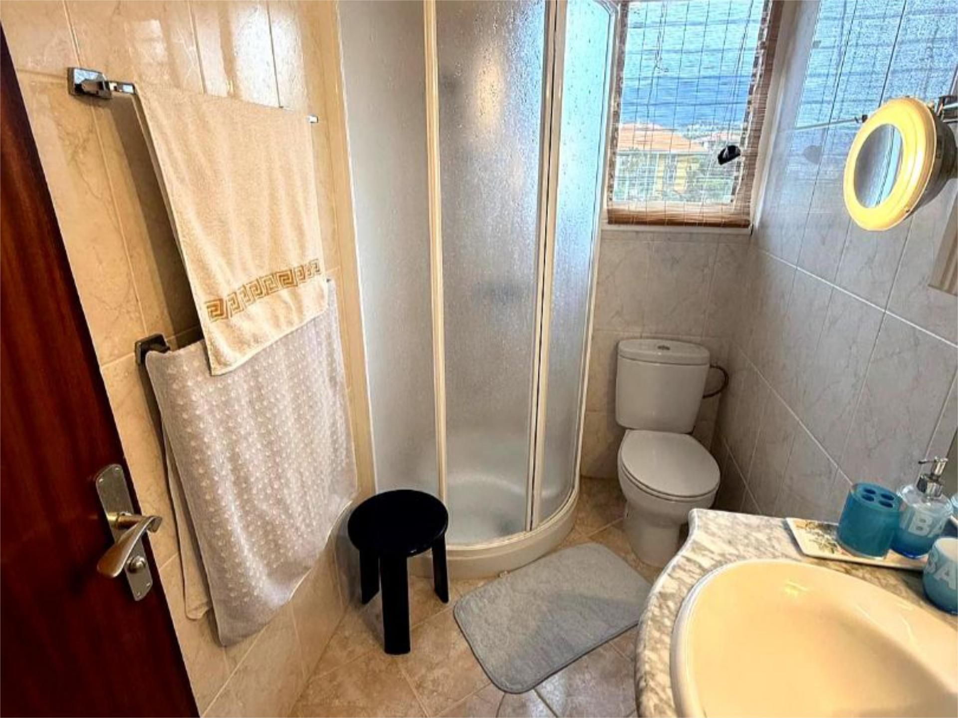 Bathroom of Flat to rent in Los Realejos  with Private garden, Swimming Pool and Furnished