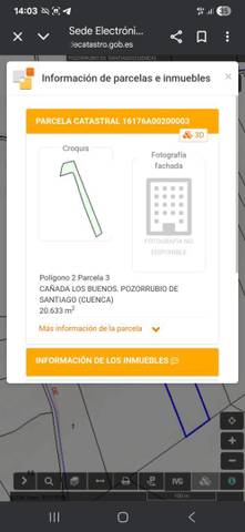 Terreno en Venta en Calle del Doctor López Vidriero, 30 en Pozorrubio