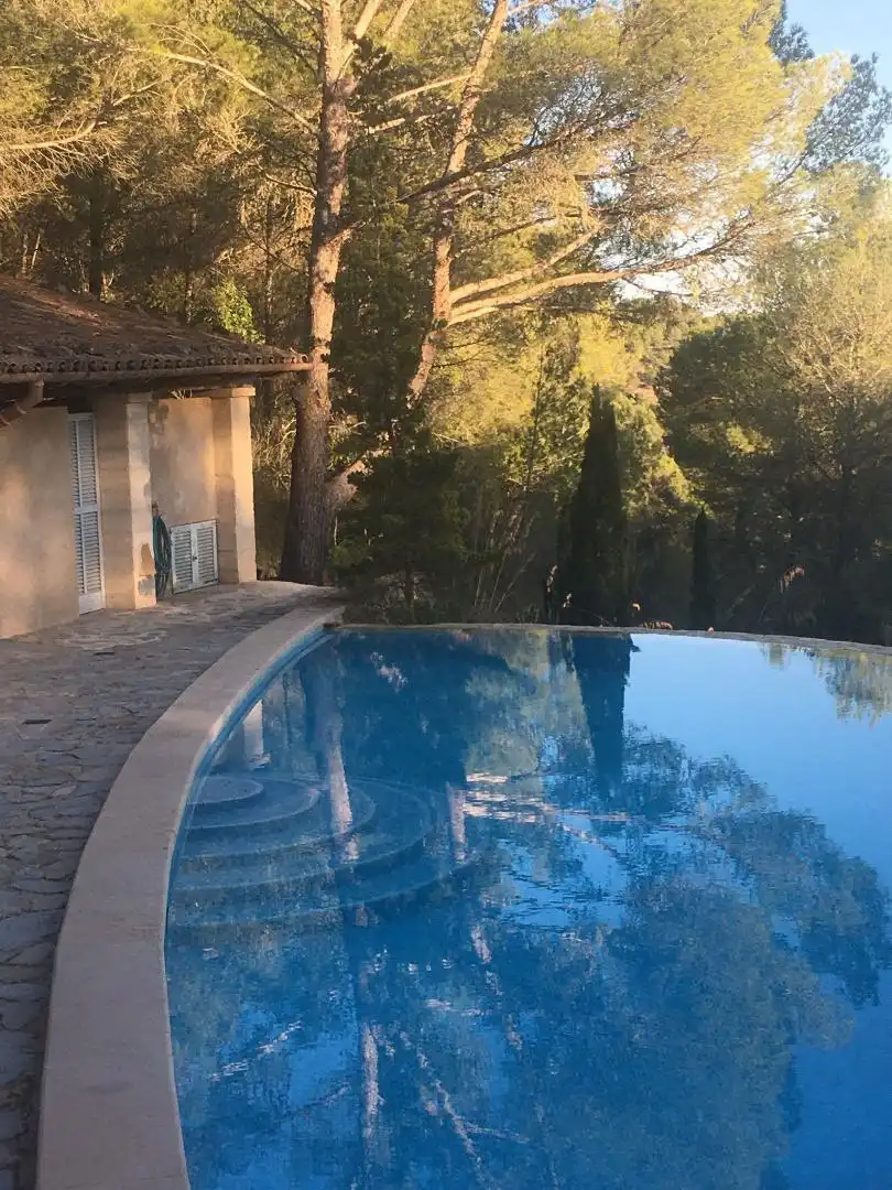 Schwimmbecken von Country house zur Miete in Manacor mit Terrasse, Schwimmbad und Möbliert