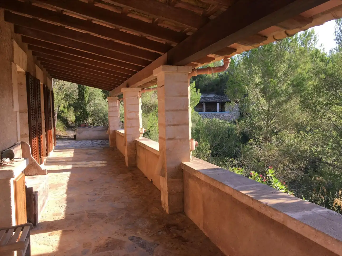 Garten von Country house zur Miete in Manacor mit Terrasse, Schwimmbad und Möbliert