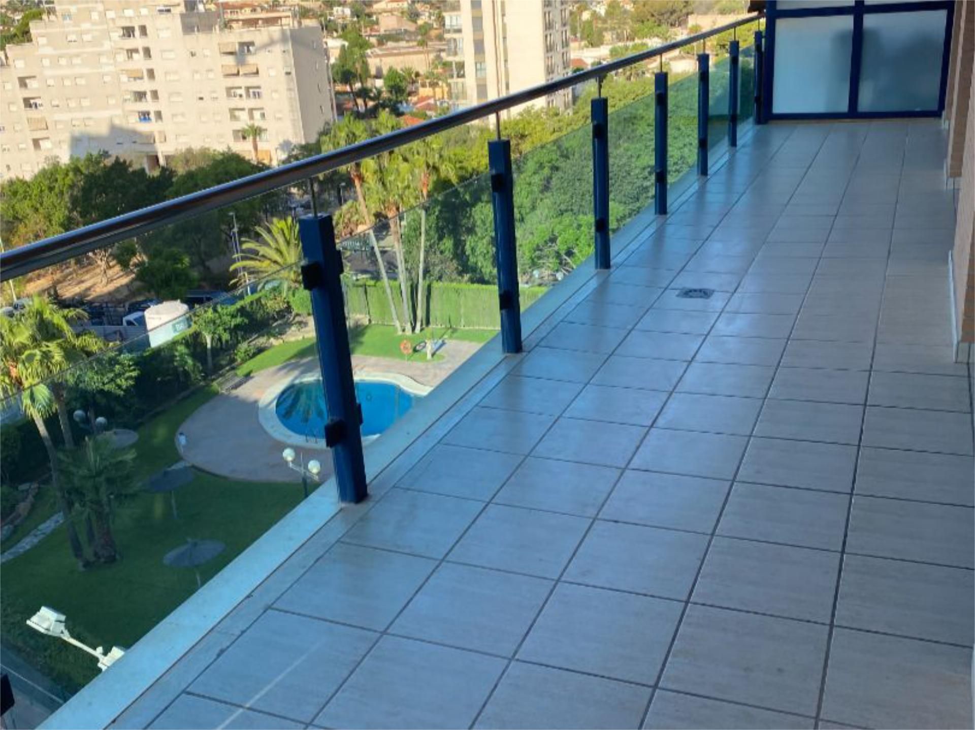 Terrace of Apartment to rent in Calpe / Calp  with Air Conditioner, Heating and Terrace