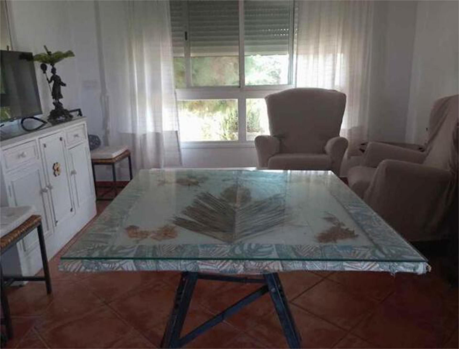 Menjador de Apartament de lloguer en Sanlúcar de Barrameda amb Jardí privat i Moblat